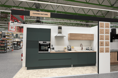 cuisine-verte-agencement-showroom-cuisine-efi-concept