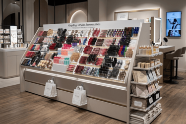 presentoir-produit-beauté-agencement-magasin-cosmétique-efi-concept